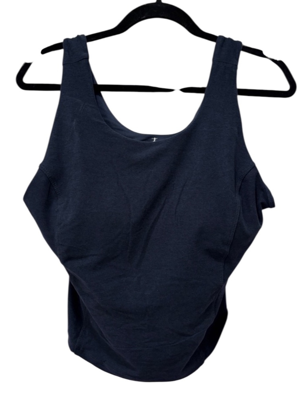 NWT Danskin Navy Blue Activewear Tank with Built-In Bra